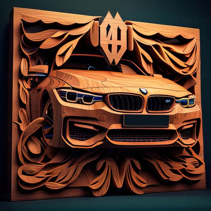 3D model BMW M4 (STL)